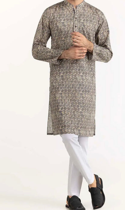 Gul Ahmad Sand Styling Kurta