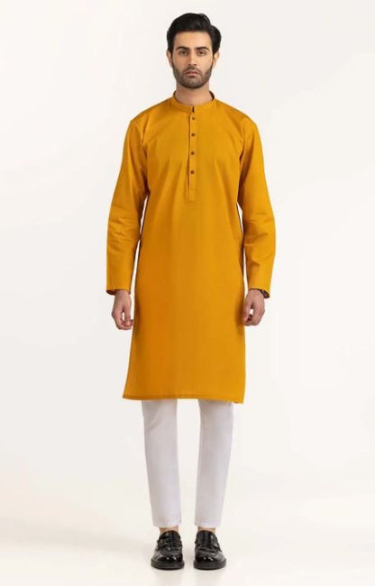 Kesari Yellow Kurta