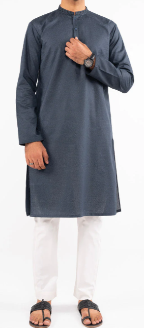 Grey Kurta Al Karam