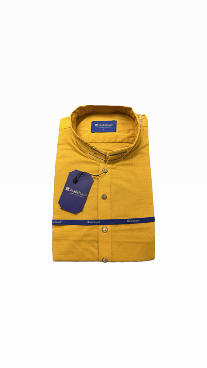 Kesari Yellow Kurta